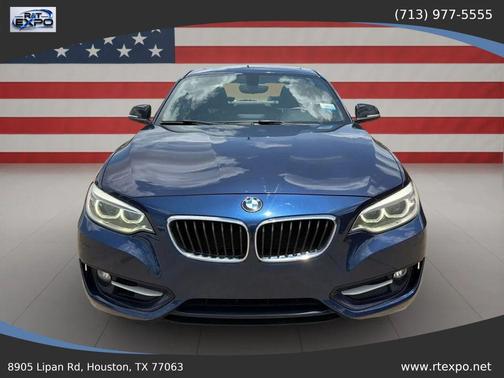 Blue 2015 BMW 228 228i Coupe 2D