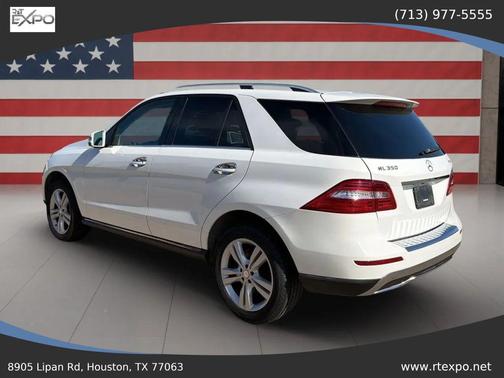 White 2015 Mercedes-Benz M-Class 4MATIC