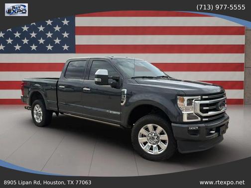 Lithium Gray Metallic 2021 Ford F-250 Platinum