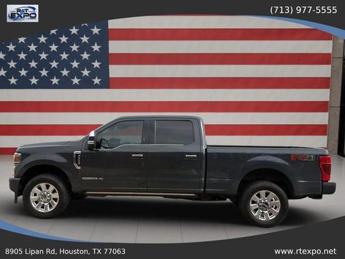 Lithium Gray Metallic 2021 Ford F-250 Platinum