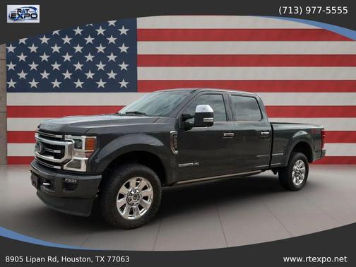 Lithium Gray Metallic 2021 Ford F-250 Platinum