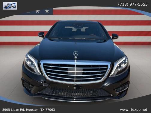 Black 2015 Mercedes-Benz S-Class S 550 Sedan 4D