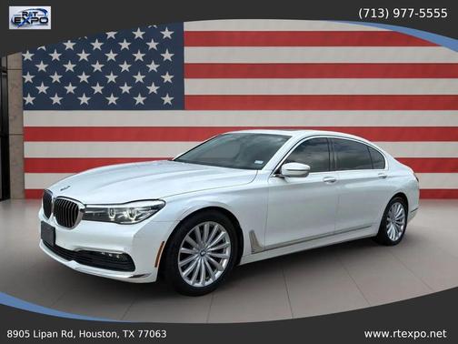 White 2018 BMW 740 xDrive