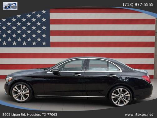 Black 2016 Mercedes-Benz C-Class C 300 Sedan 4D