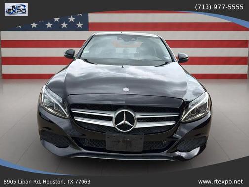 Black 2016 Mercedes-Benz C-Class C 300 Sedan 4D