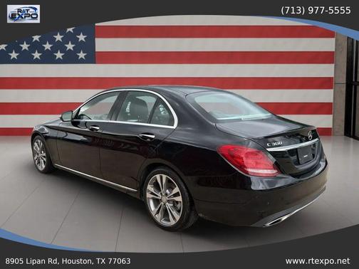 Black 2016 Mercedes-Benz C-Class C 300 Sedan 4D