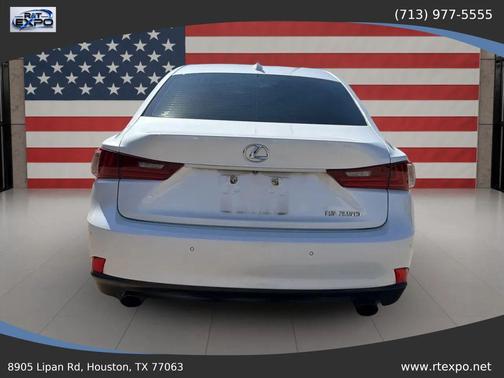 White 2015 Lexus IS 250 Base
