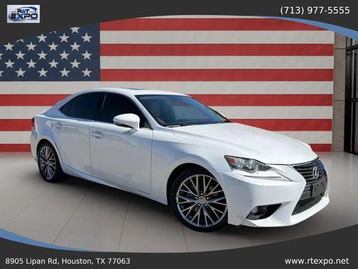 White 2015 Lexus IS 250 Base
