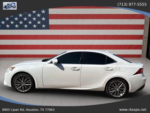 White 2015 Lexus IS 250 Base