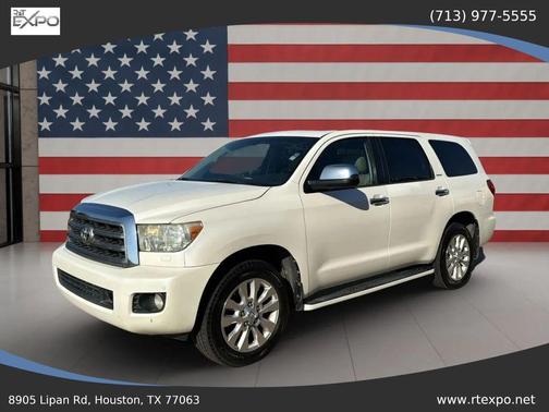 Blizzard Pearl 2013 Toyota Sequoia Platinum