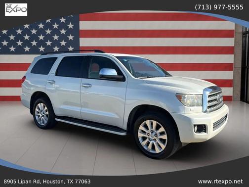 Blizzard Pearl 2013 Toyota Sequoia Platinum