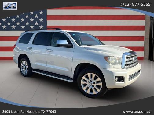 Blizzard Pearl 2013 Toyota Sequoia Platinum