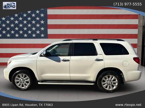 Blizzard Pearl 2013 Toyota Sequoia Platinum