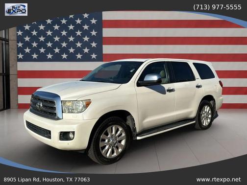 Blizzard Pearl 2013 Toyota Sequoia Platinum
