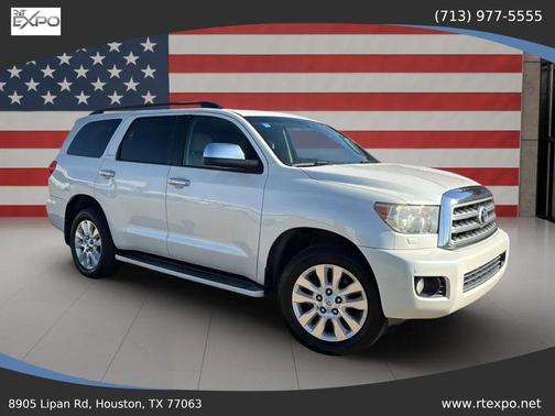 Blizzard Pearl 2013 Toyota Sequoia Platinum