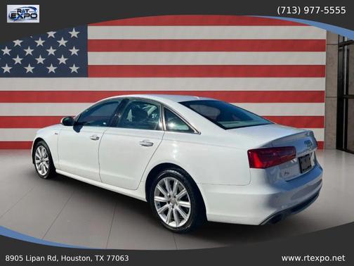 White 2015 Audi A6 3.0T Premium Plus