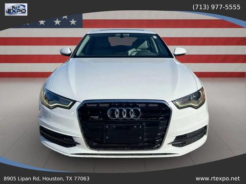 White 2015 Audi A6 3.0T Premium Plus