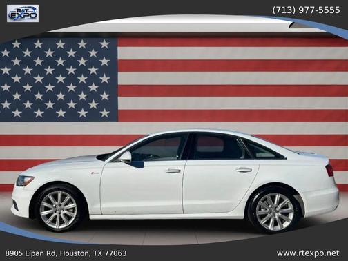 White 2015 Audi A6 3.0T Premium Plus