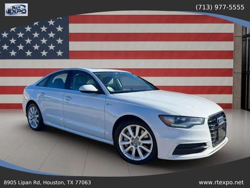 White 2015 Audi A6 3.0T Premium Plus