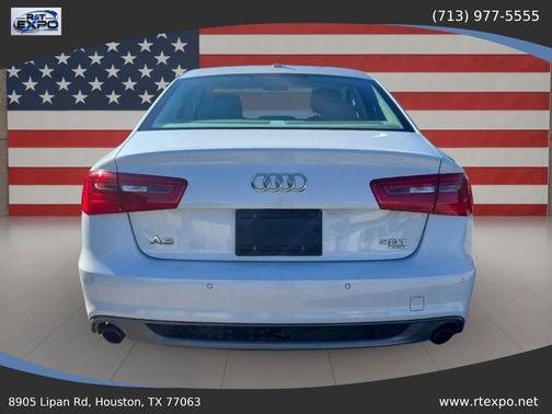 White 2015 Audi A6 3.0T Premium Plus