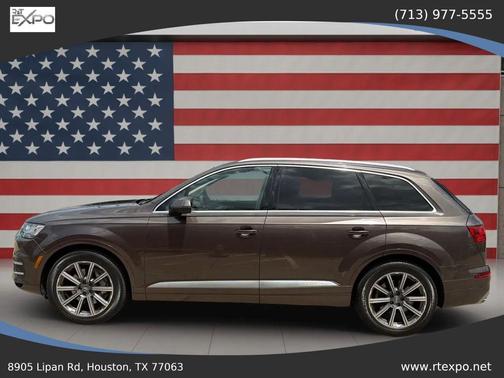 Argus Brown Metallic 2017 Audi Q7 3.0T Prestige