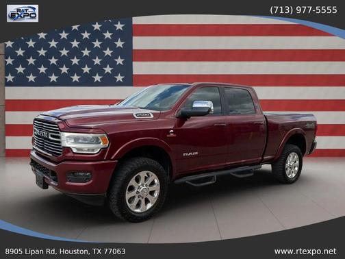 Delmonico Red Pearlcoat 2019 RAM 2500 Laramie Crew Cab 4x4 6'4' Box