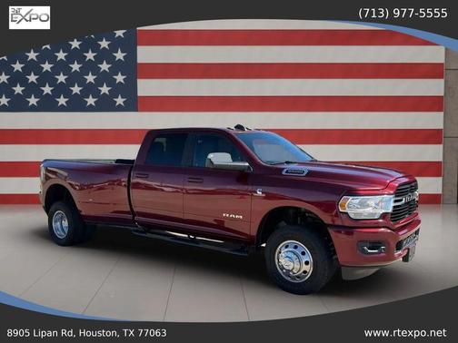 Delmonico Red Pearlcoat 2019 RAM 3500 Big Horn Crew Cab 4x4 8' Box