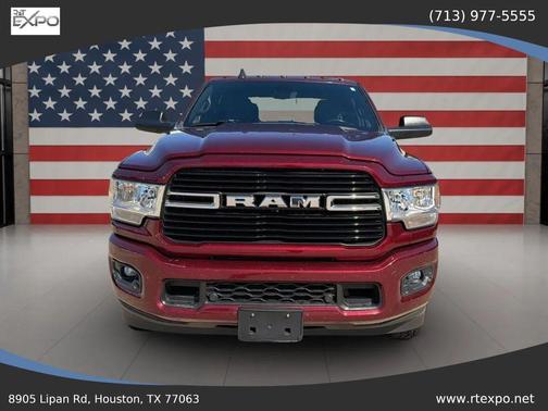 Delmonico Red Pearlcoat 2019 RAM 3500 Big Horn Crew Cab 4x4 8' Box