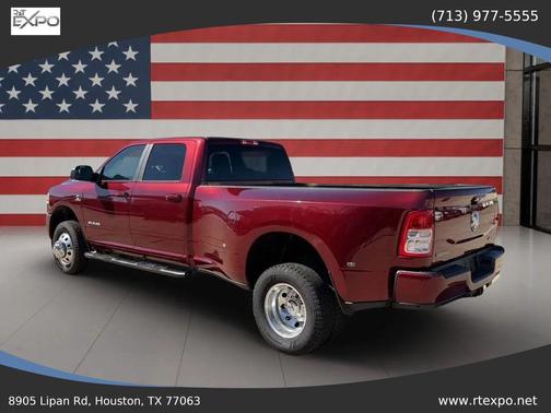 Delmonico Red Pearlcoat 2019 RAM 3500 Big Horn Crew Cab 4x4 8' Box