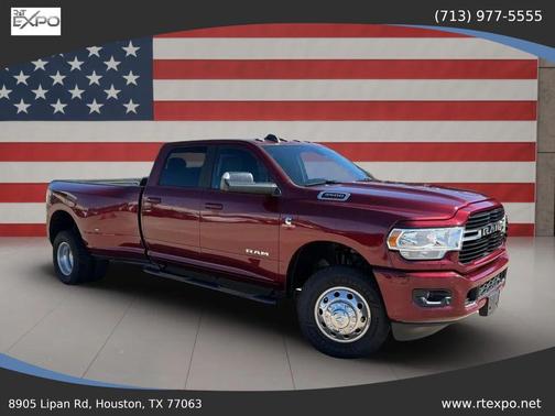Delmonico Red Pearlcoat 2019 RAM 3500 Big Horn Crew Cab 4x4 8' Box