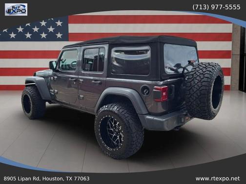 Black Clearcoat 2018 Jeep Wrangler Unlimited Sport