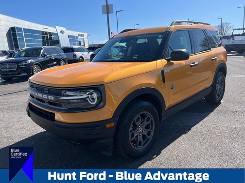 Cyber Orange Metallic Tricoat 2023 Ford Bronco Sport Big Bend