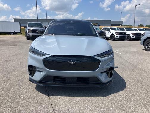 Glacier Gray Metallic 2025 Ford Mustang Mach-E GT
