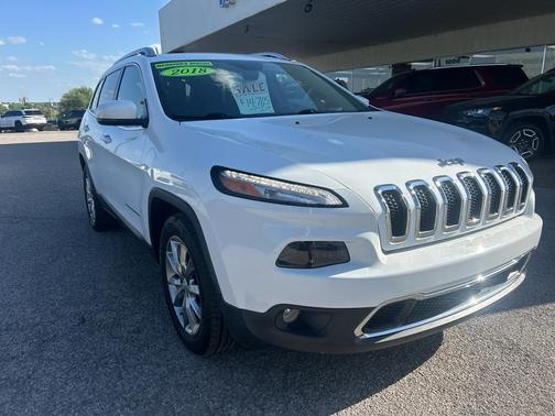 Bright White Clearcoat 2018 Jeep Cherokee Limited