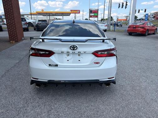 White 2022 Toyota Camry TRD V6