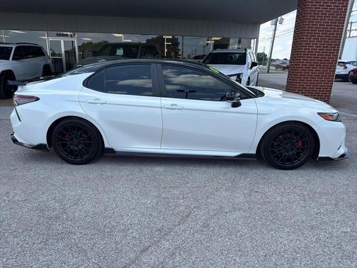 White 2022 Toyota Camry TRD V6