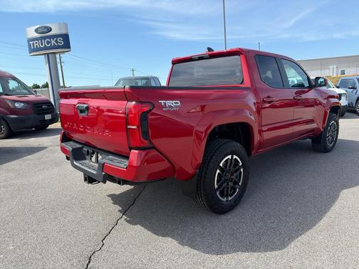 Red 2024 Toyota Tacoma TRD Sport