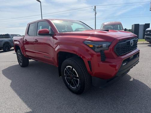Red 2024 Toyota Tacoma TRD Sport