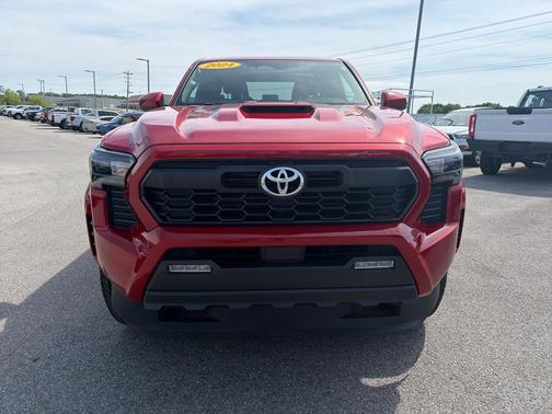 Red 2024 Toyota Tacoma TRD Sport