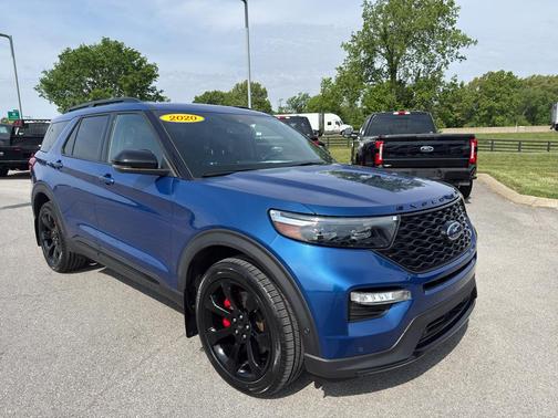 Atlas Blue Metallic 2020 Ford Explorer ST