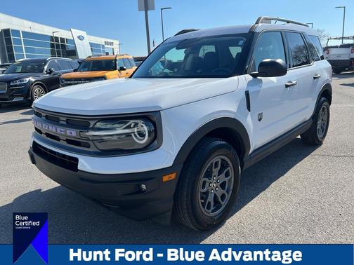 Oxford White 2022 Ford Bronco Sport Big Bend