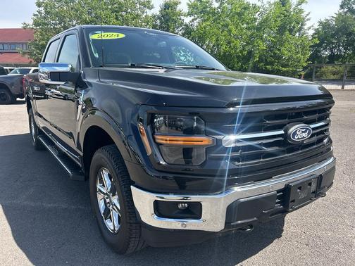 Agate Black Metallic 2024 Ford F-150 XLT
