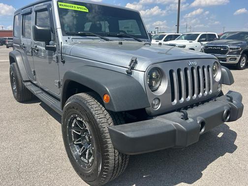 Billet Silver Metallic Clearcoat 2015 Jeep Wrangler Unlimited Sport