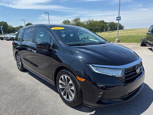Crystal Black Pearl 2021 Honda Odyssey EX-L