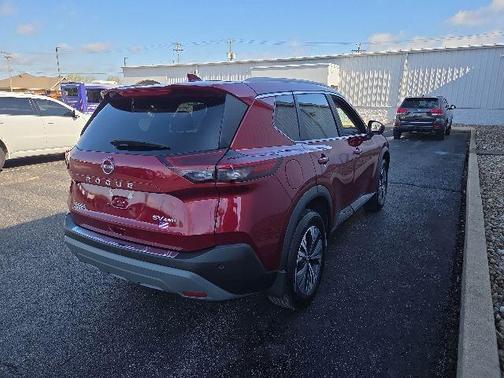Scarlet Ember 2023 Nissan Rogue SV