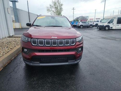 Velvet Red Pearlcoat 2022 Jeep Compass Latitude Lux