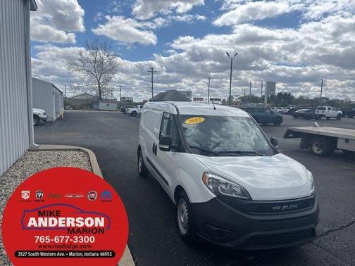 Bright White 2021 RAM ProMaster City Tradesman