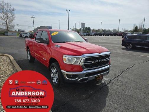 Flame Red Clearcoat 2022 RAM 1500 Big Horn