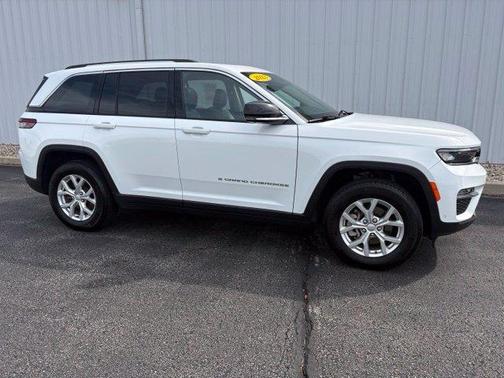 Bright White Clearcoat 2023 Jeep Grand Cherokee Limited