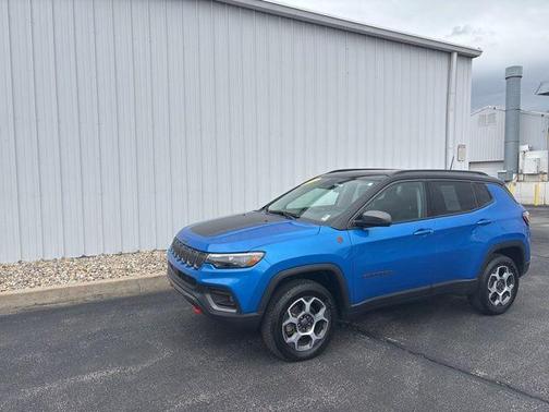 Laser Blue 2022 Jeep Compass Trailhawk